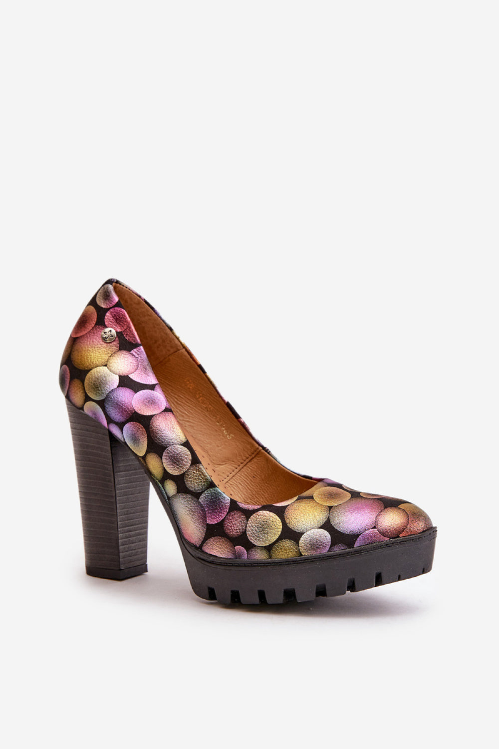 Block heel pumps model 199812 Step in style-Luxore