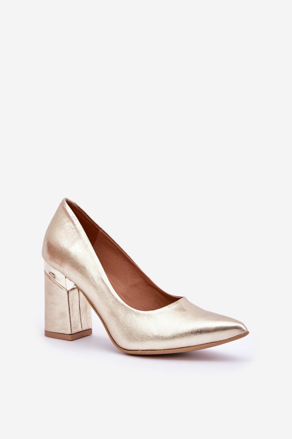 Block heel pumps model 206818 Step in style-Luxore