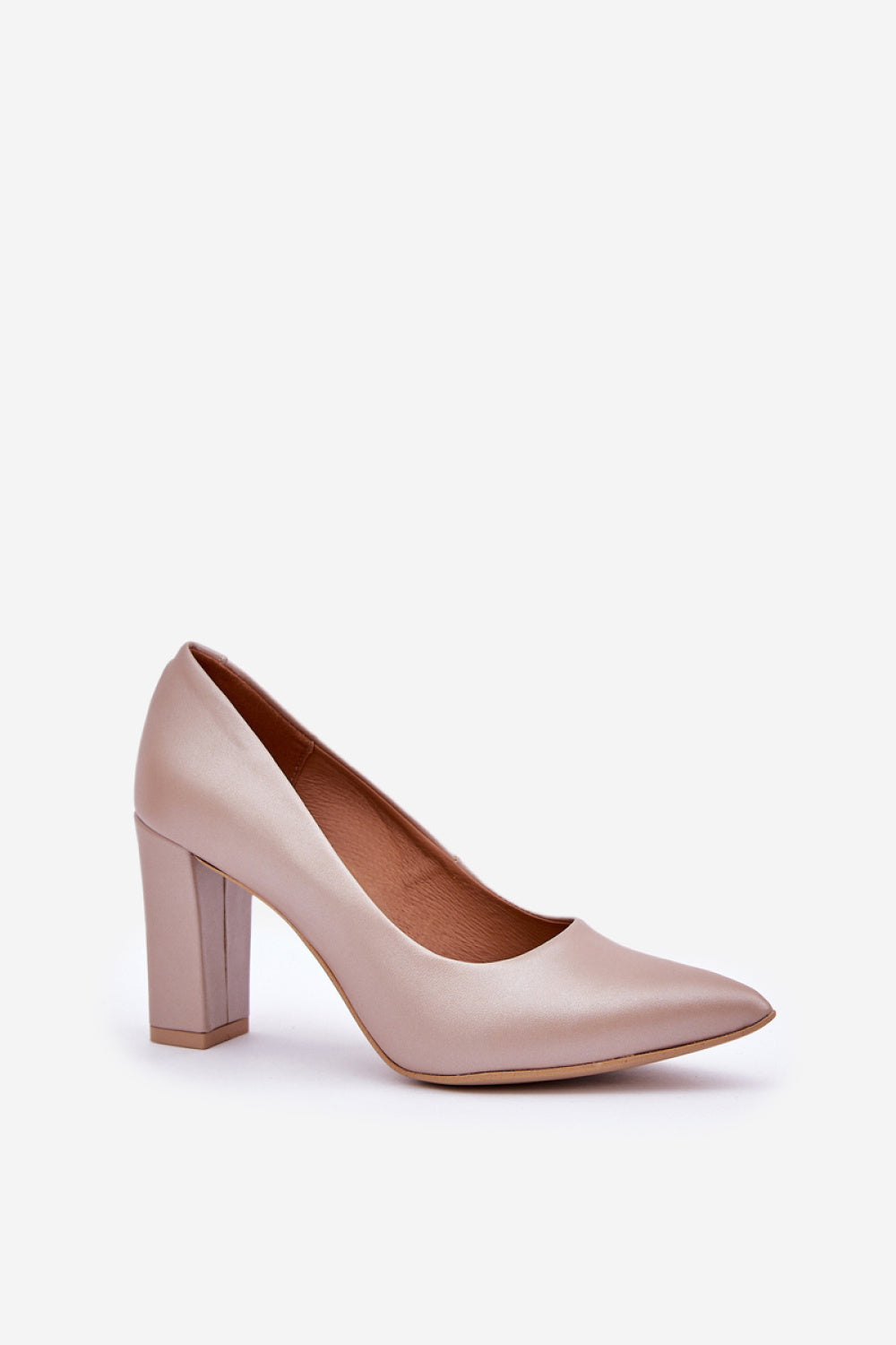 Block heel pumps model 206819 Step in style-Luxore
