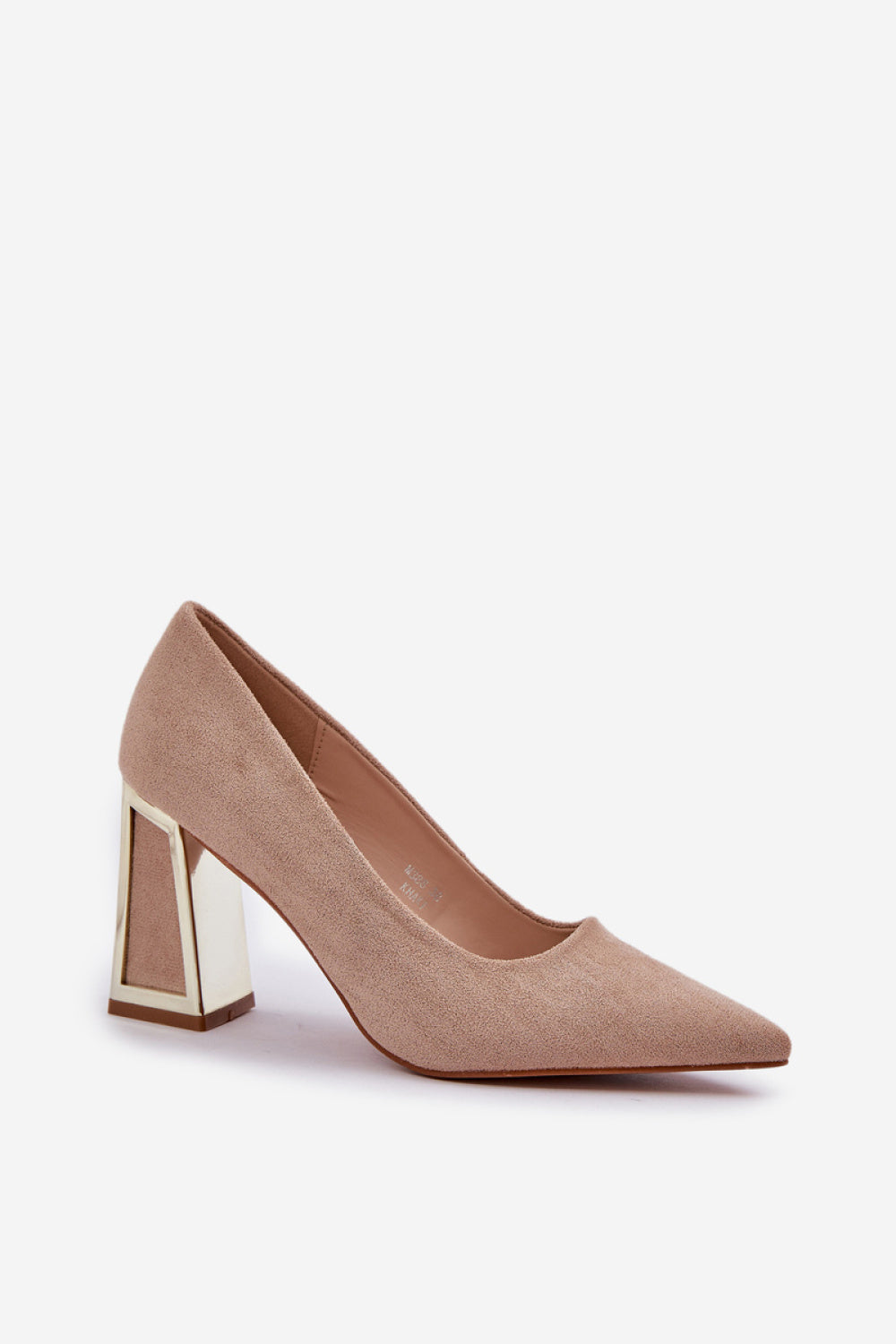 Block heel pumps model 208434 Step in style-Luxore