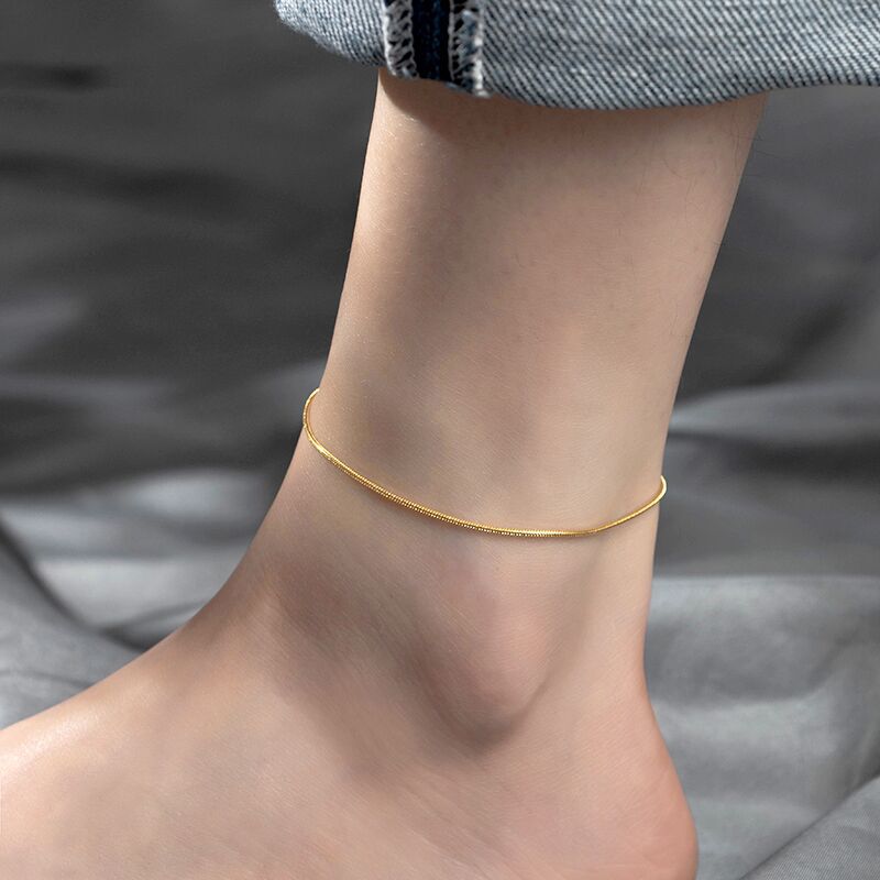 Anklets - Exquisite Fashion Snake Bone Design Versatile Anklet