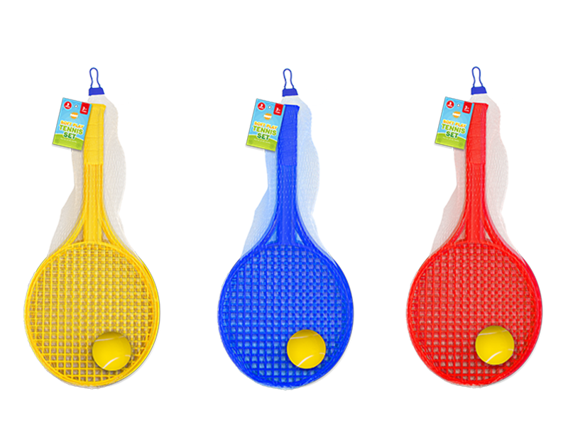 3 Piece Soft Tennis Set