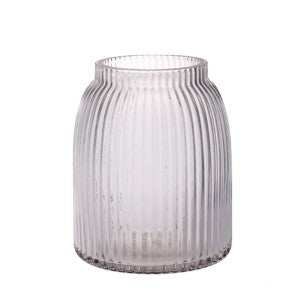 Clear Scarlett Domed Hand Tie Glass Vase (16.5cm)
