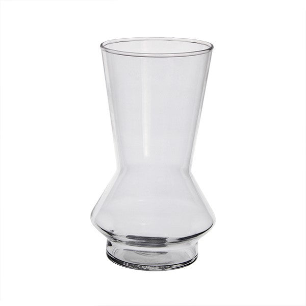 Clear Zara Hand Tie Glass Vase (19.5cm)