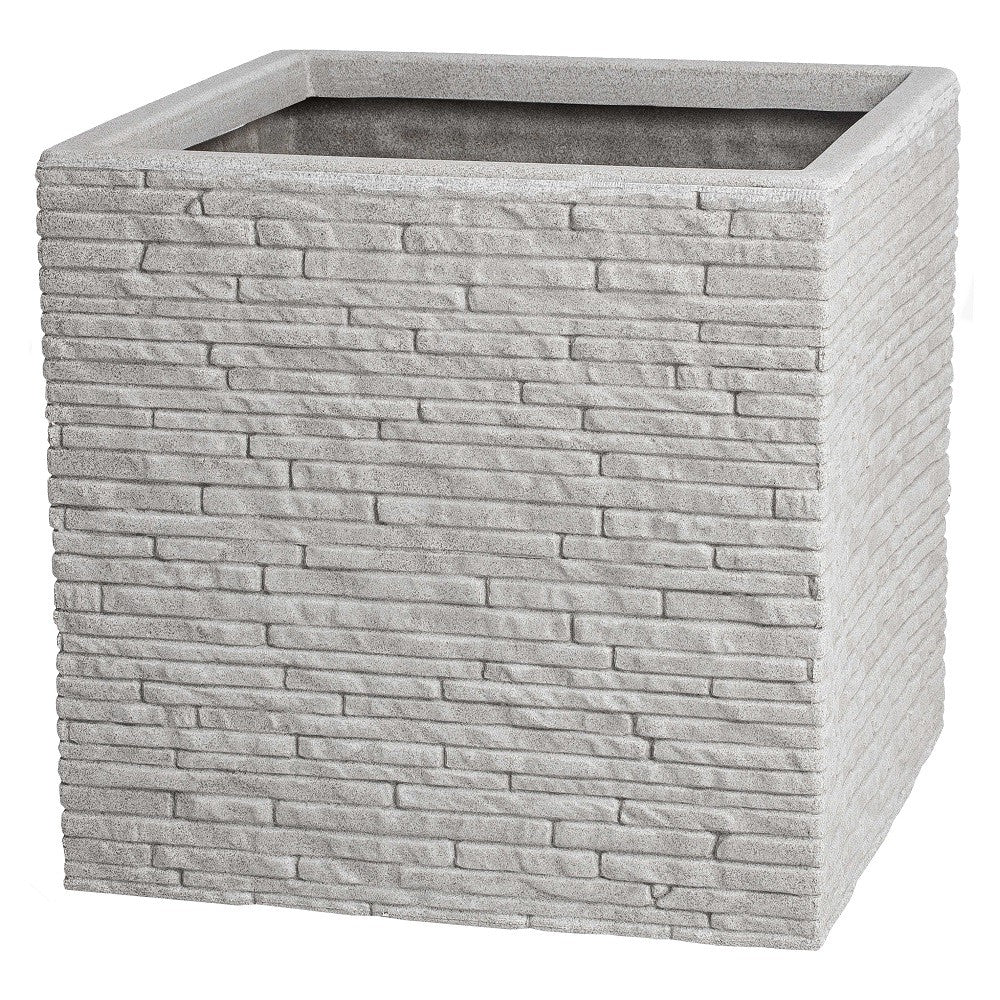 Stone Square Slate Effect Planter (30cm)