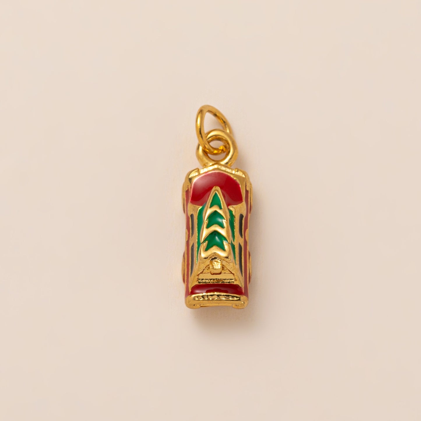 18K Gold Crown/Christmas Tree/Ice Skates Design Exquisite Fashion Pendant Necklace-Luxore