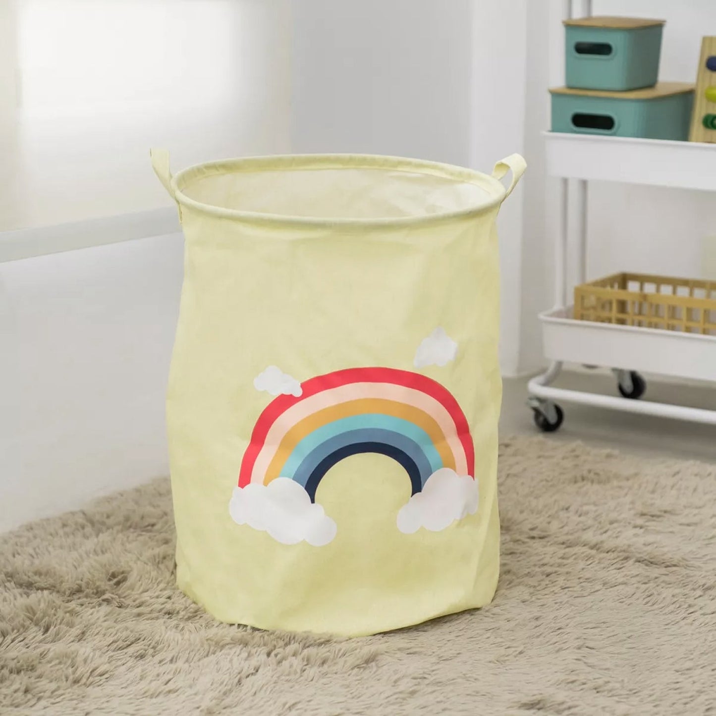 Kids' Laundry Baskets 2-Pack for nursery or bedroom~5235-0