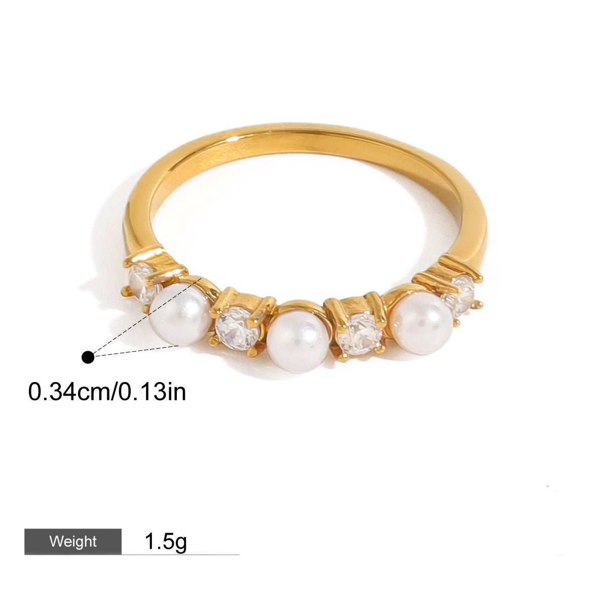 18K gold geometric gemstone design high-end ring-Luxore