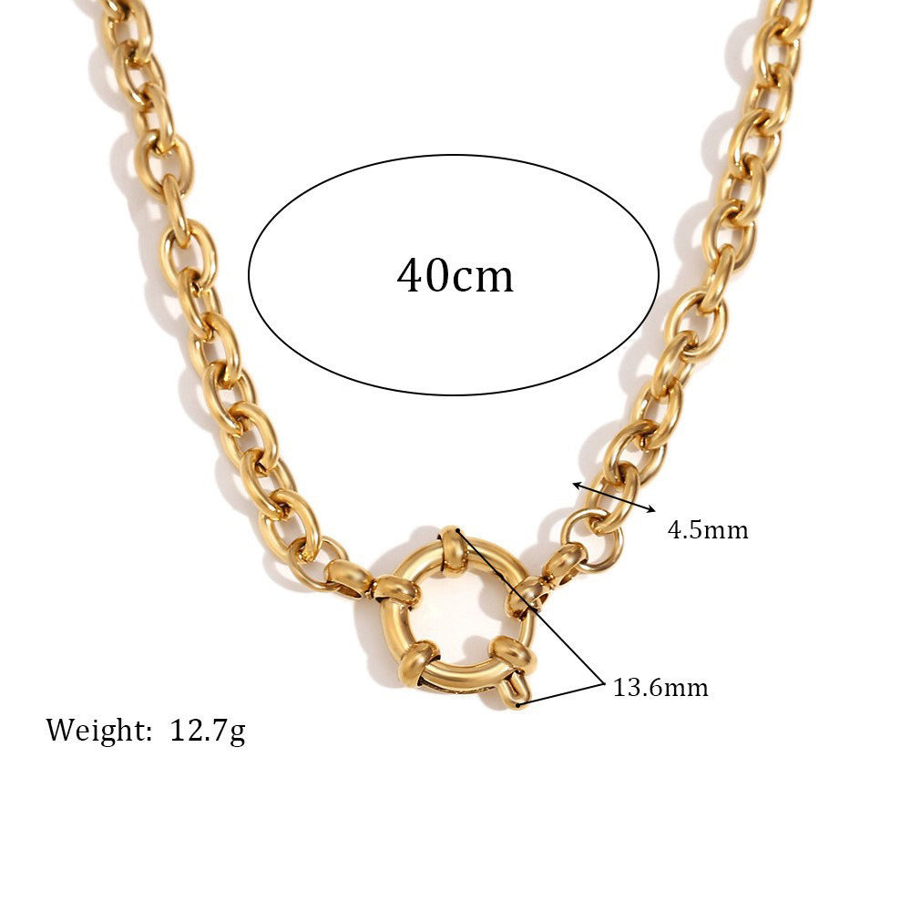 18K Gold Crown/Christmas Tree/Ice Skates Design Exquisite Fashion Pendant Necklace-Luxore