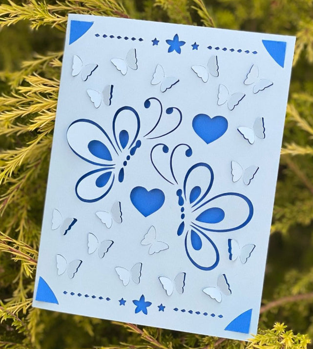 Greeting Card - Insert Greeting Cards - Customisable - Luxore Creations