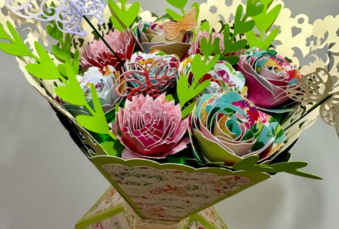 Paper Flower Bouquet - Luxore Creations