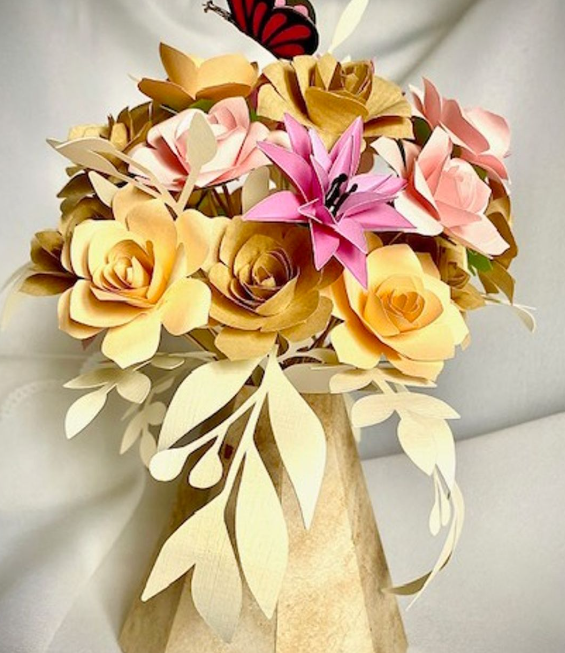 Paper Flower Bouquet - Luxore Creations