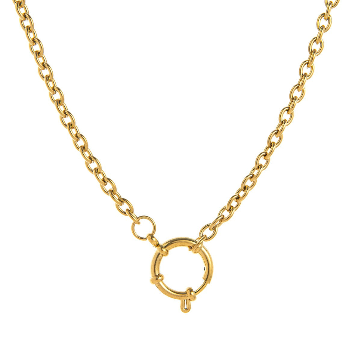 18K Gold Crown/Christmas Tree/Ice Skates Design Exquisite Fashion Pendant Necklace-Luxore