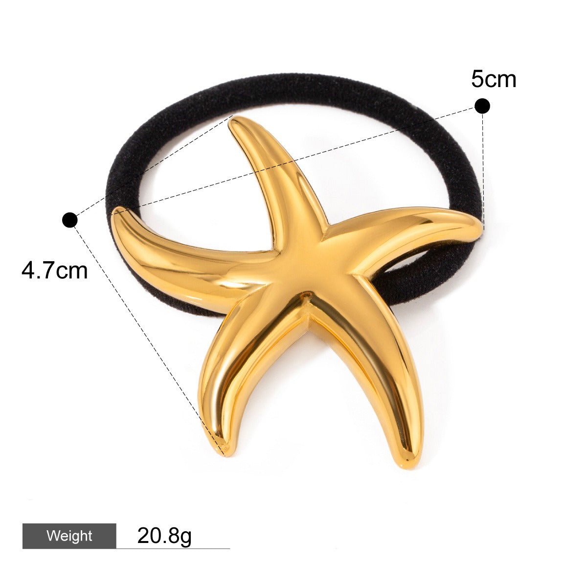 Luxury Shell & Starfish Hair Accessory – Inspired by the Beauty of the Sea-Luxore