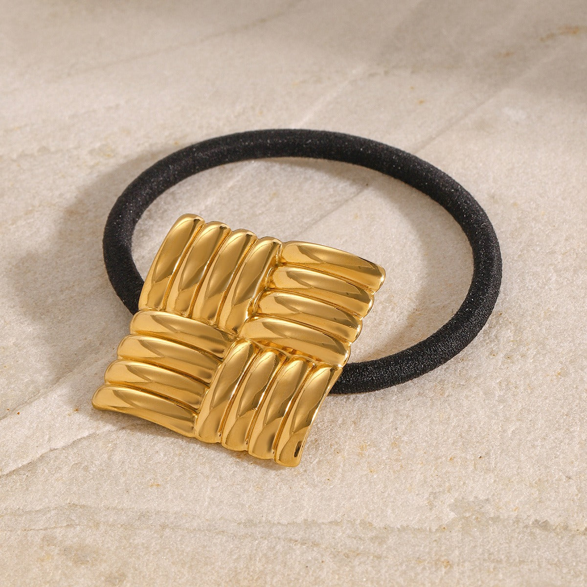 Modern Geometric Stripe Hair Accessory – Bold & Stylish Design-Luxore