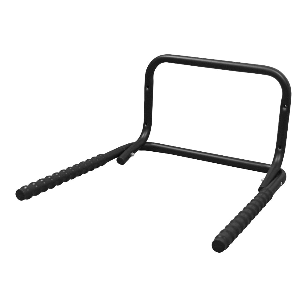 Folding Bicycle Storage Rack with Plastic Grips – Wall-Mount Design