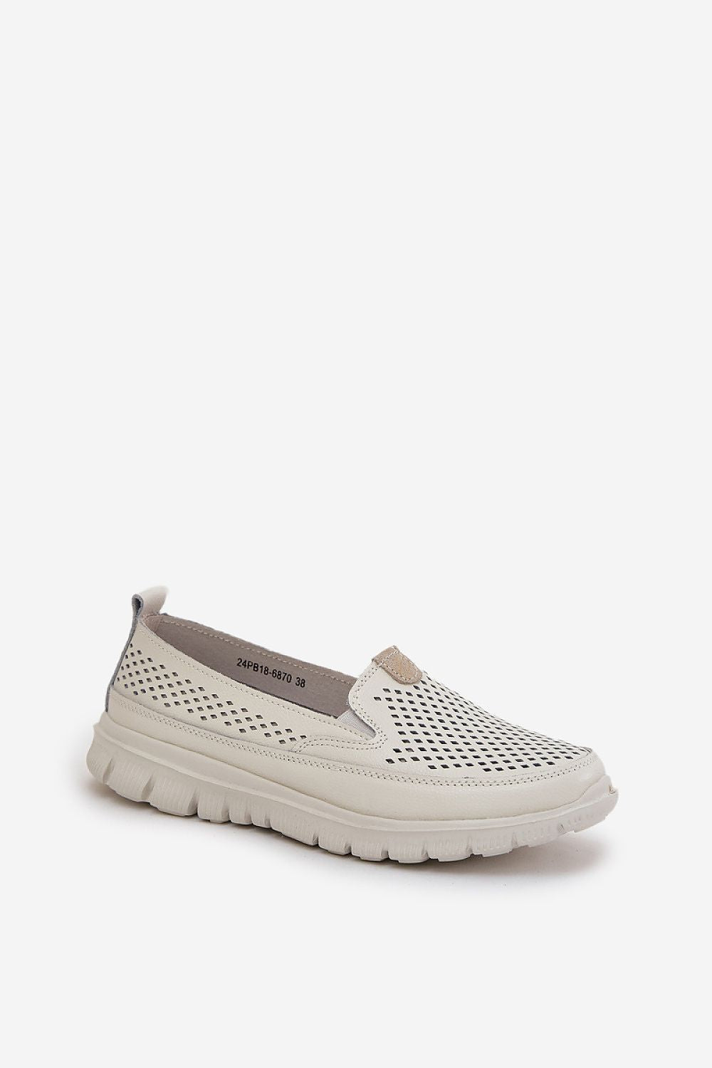 Women's Lace-Up Natural Leather Moccasins – Elegant Comfort for Everyday Wear-Luxore