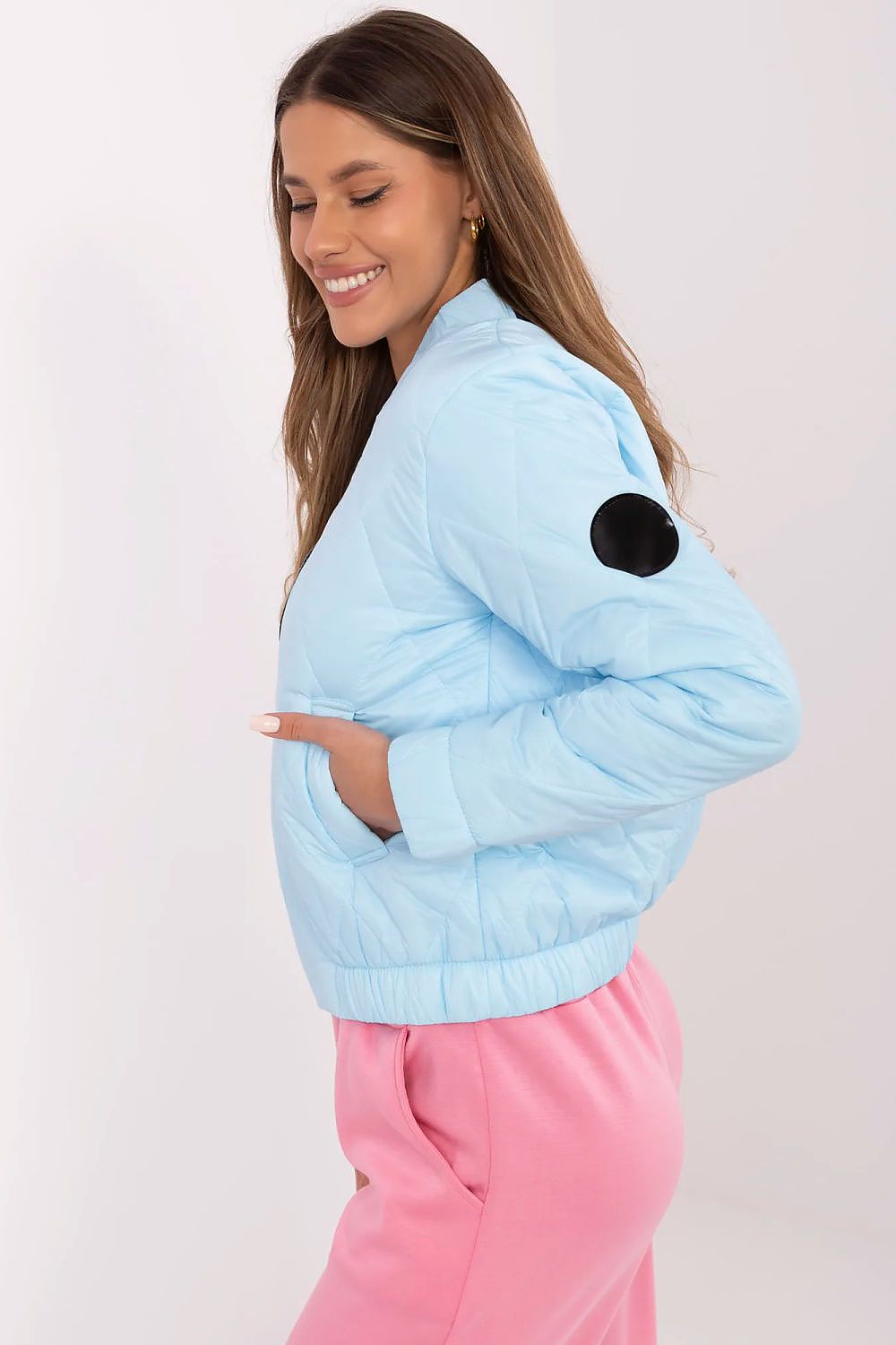 Jacket - Women's Quilted Bomber Jacket – Stylish & Practical