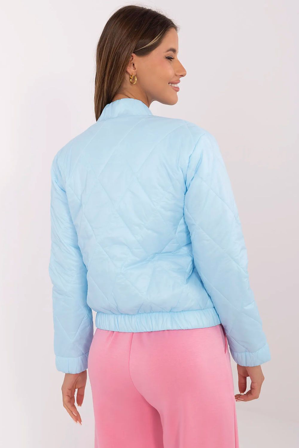Jacket - Women's Quilted Bomber Jacket – Stylish & Practical