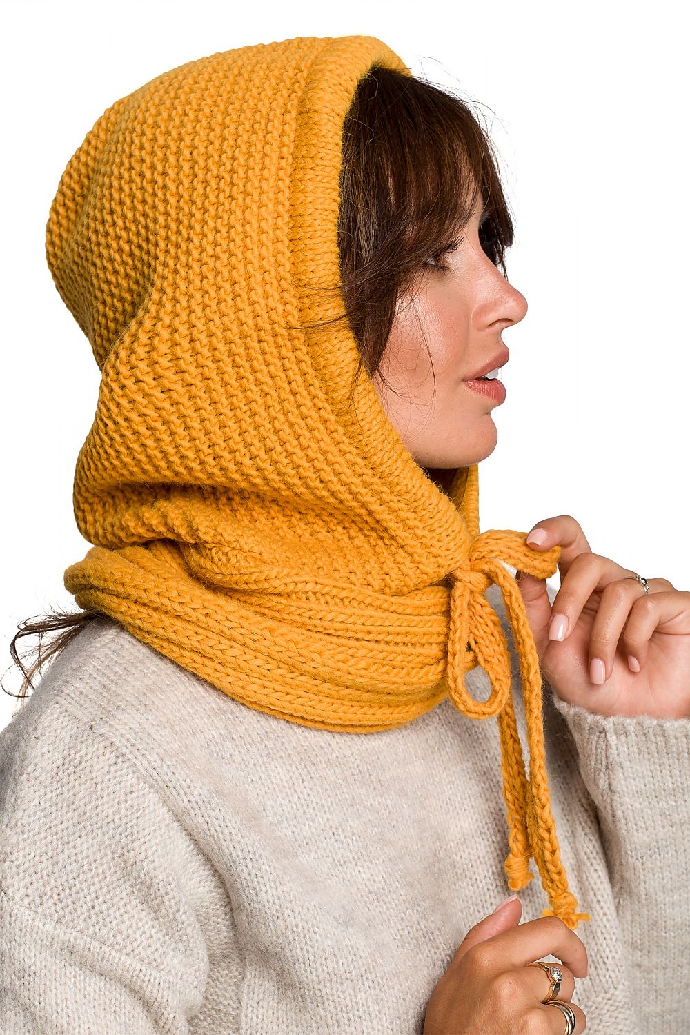Scarf - Cozy Knit Infinity Scarf For Autumn & Winter