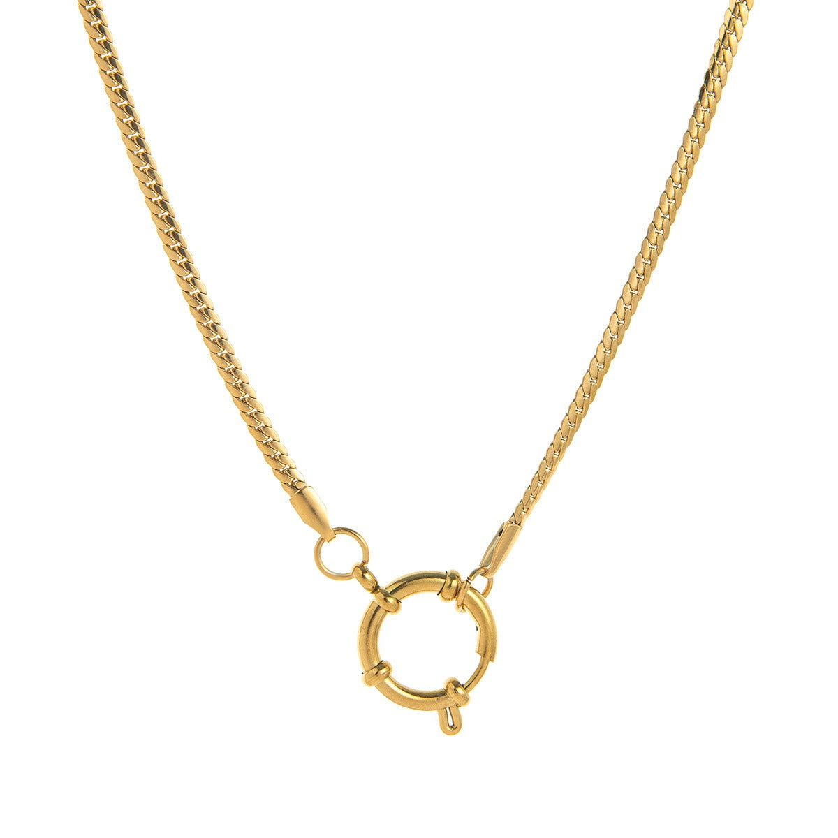 18K Gold Crown/Christmas Tree/Ice Skates Design Exquisite Fashion Pendant Necklace-Luxore