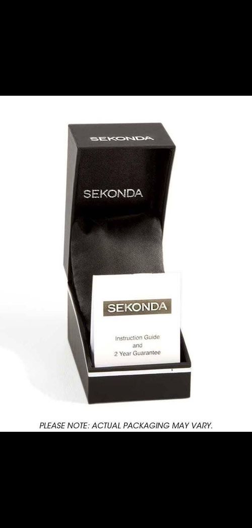 Accessories - Sekonda Mens Dated Basic Classic Style Stainless Steel Bracelet Watch 3730
