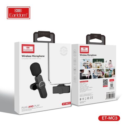 Electronics - Wireless Microphone Plug And Play - Earldom