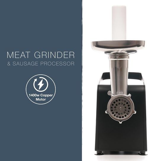 Kitchen Appliances - KitchenPerfected 1400w Meat Grinder & Sausage Processor