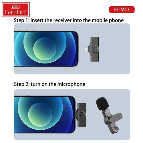 Electronics - Wireless Microphone Plug And Play - Earldom