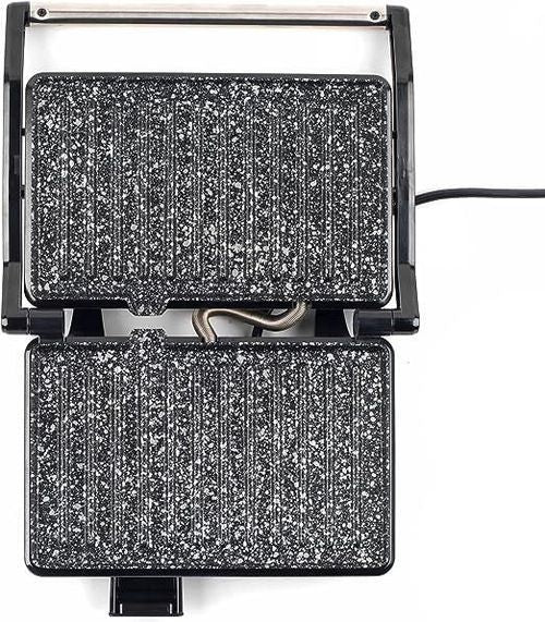 Salter MegaStone Fold-Out Health Grill & Panini Maker - EK2384MG-Luxore