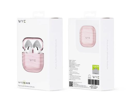 WYEWAVE Pure Audio Wireless Earbuds - Rose Gold
