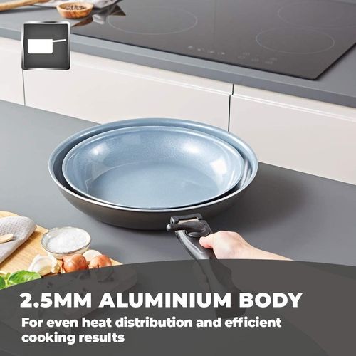 Home Goods - Tower Freedom 3 Piece 26/30cm Cookware Set With Ceramic Coating- T800202
