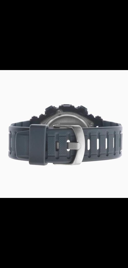 Accessories - Sekonda Mens Sports Duel Time Grey Dial & Rubber Strap Watch-1349
