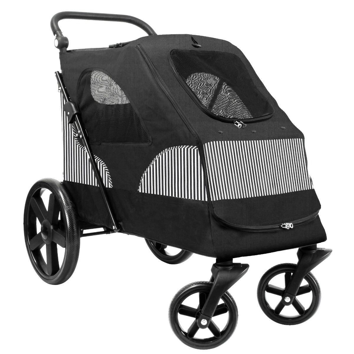 XL Pet Stroller – Large Folding Pushchair for Dogs & Cats