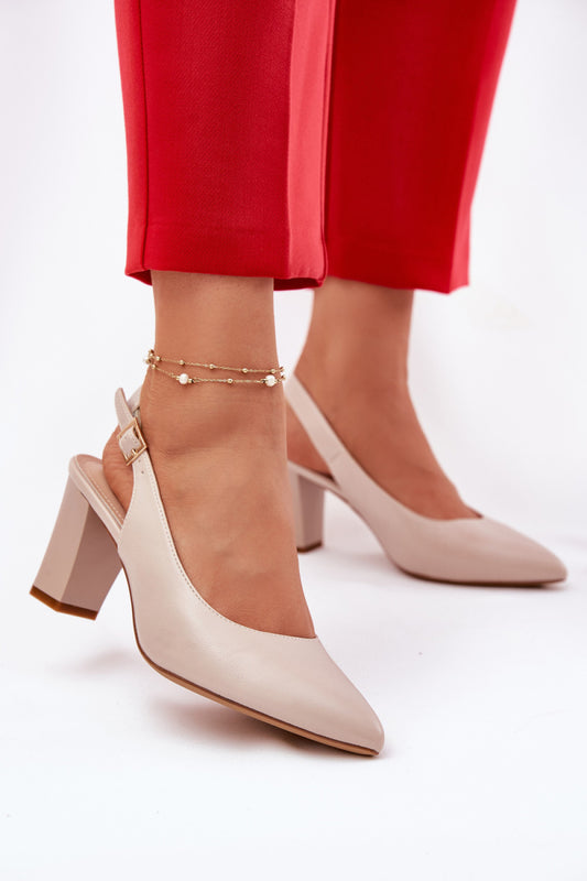 Block heel pumps model 211981 Step in style-Luxore