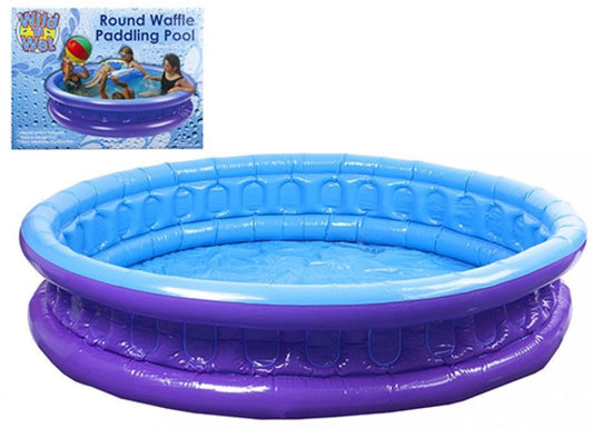 Round Waffle Paddling Pool