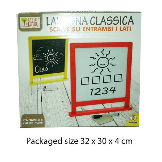 Wooden Chalk &amp; White Board