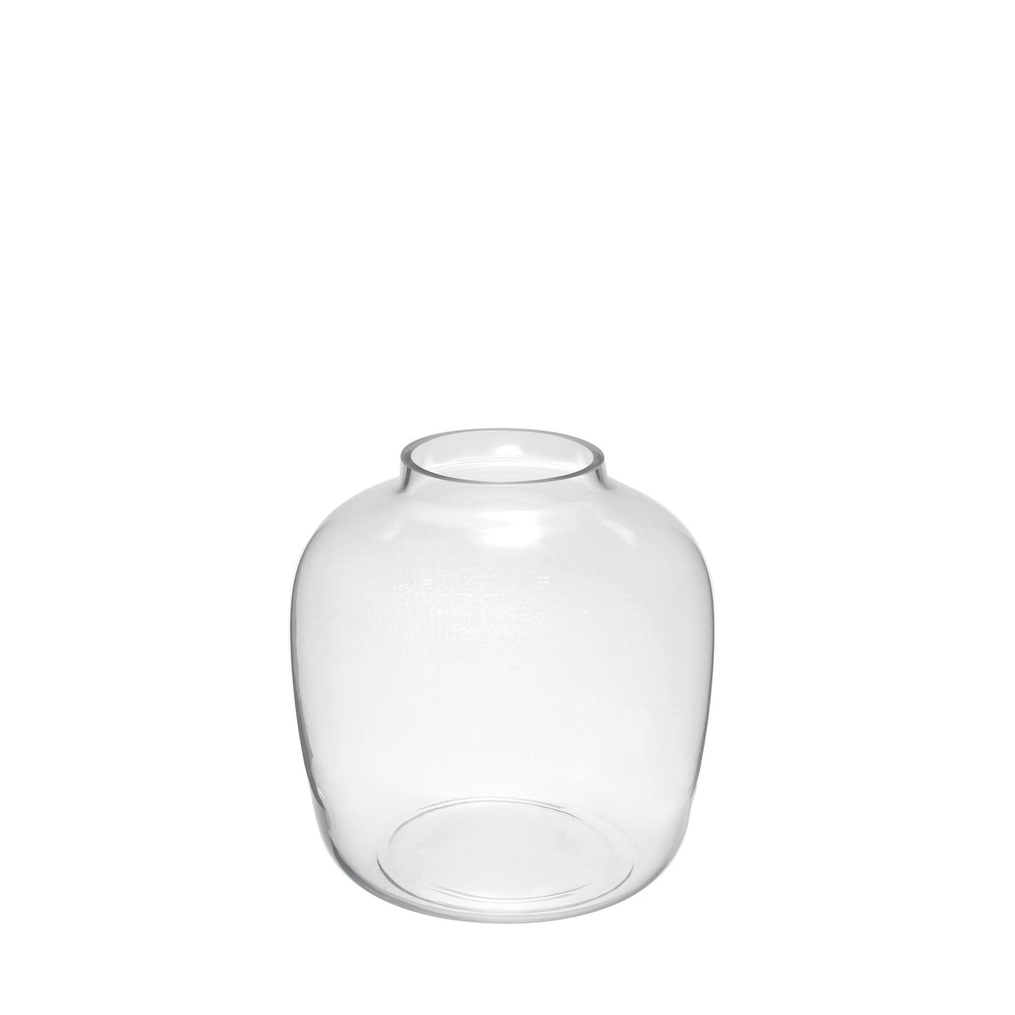Clear BalloonÂ Glass Vase (25cm)