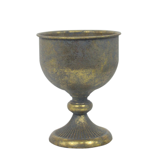 Antique Gold Creation Metal Chalice (21.5cm)