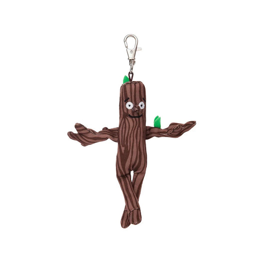 Brown Stick Man Backpack Clip