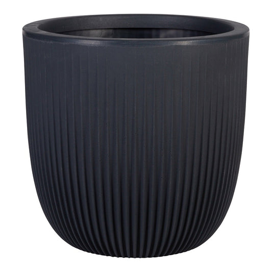 Graphite Round Pacific Planter (34.5cm)