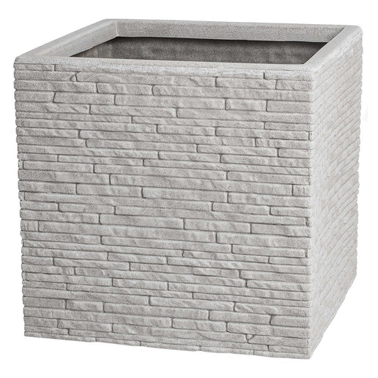 Stone Square Slate Effect Planter (30cm)