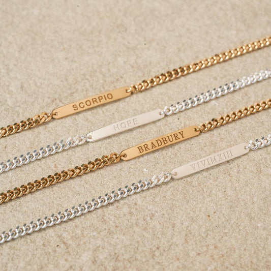 ALL - Customizable Name Design Light Luxury Style Bracelet