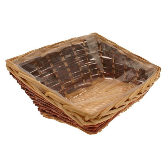 Small Rectangle Sloped Two Tone Tray 35cm