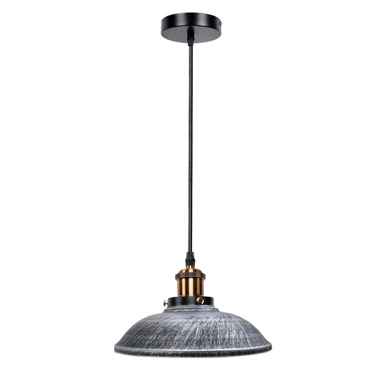 Pendant Light Industrial Loft Metal Lampshade Hanging Retro Lamp~4939-0