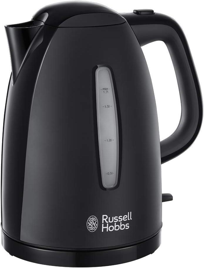 Russell Hobbs Textures Plastic Kettle - Black