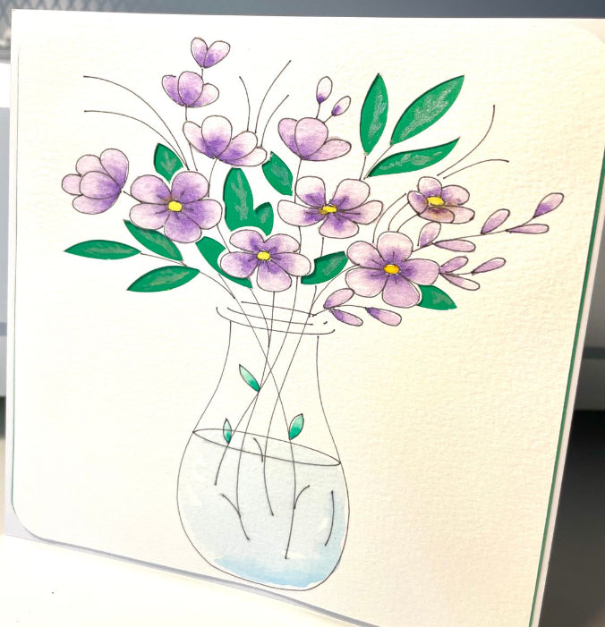 Greeting Card - Watercolor Greeting Cards - Customisable - Luxore Creations