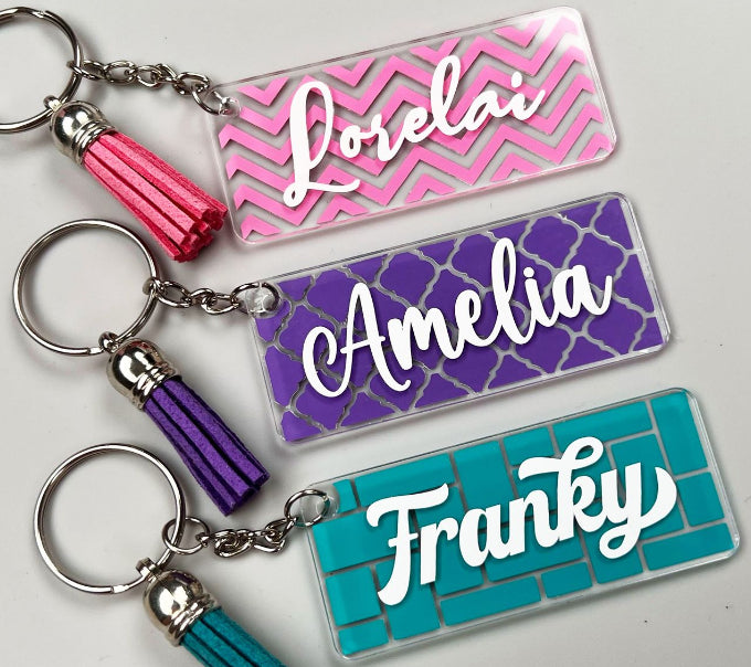 Keychains - Customisable Keychains- Luxore Creations