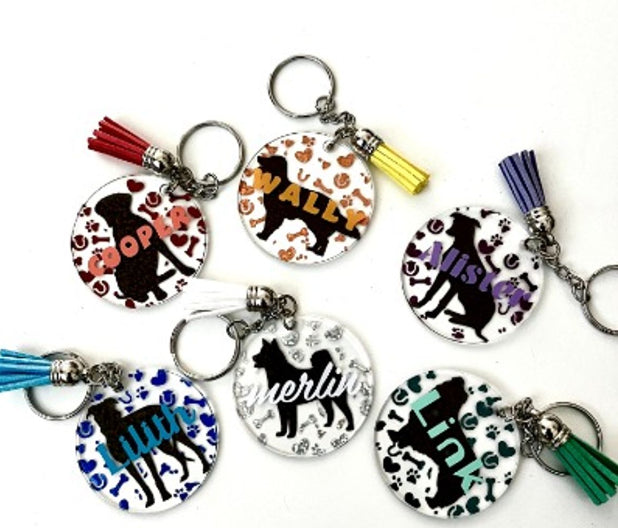 Keychains - Customisable Keychains- Luxore Creations