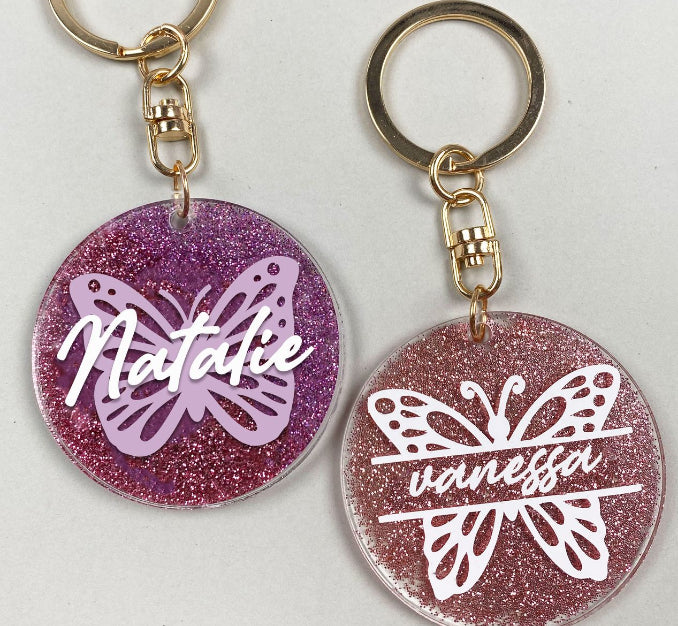 Keychains - Customisable Keychains- Luxore Creations